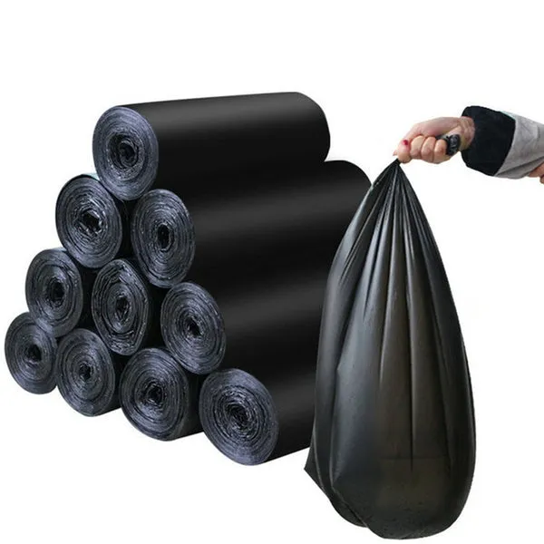 1574 Garbage Bags Small Size Black Colour (17 x 19)