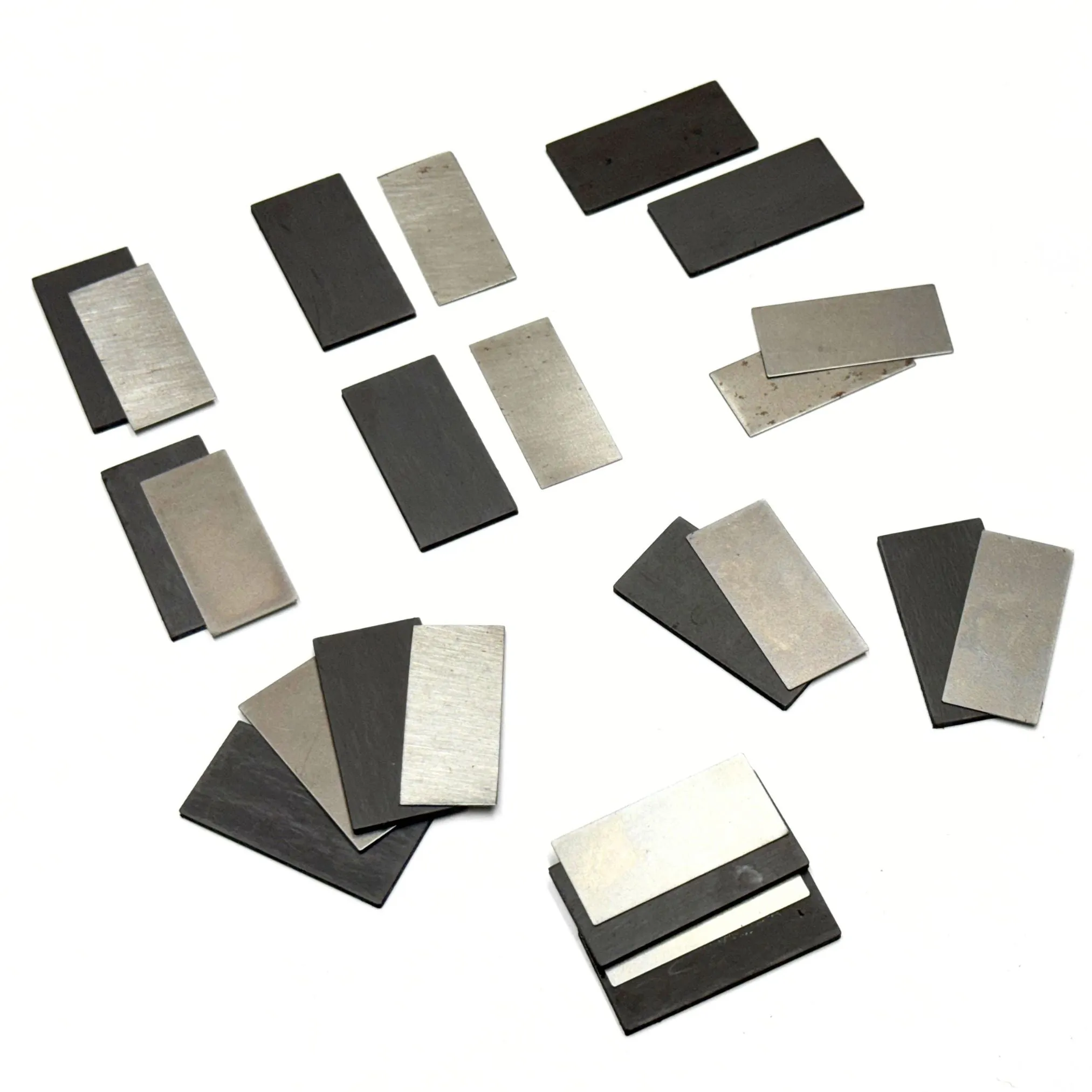 6 pack 1" x 2" Magnet Sets for Money Clips & Other Leather Crafts