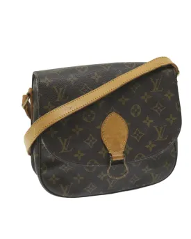 Authentic Monogram Shoulder Bag with Adjustable Strap