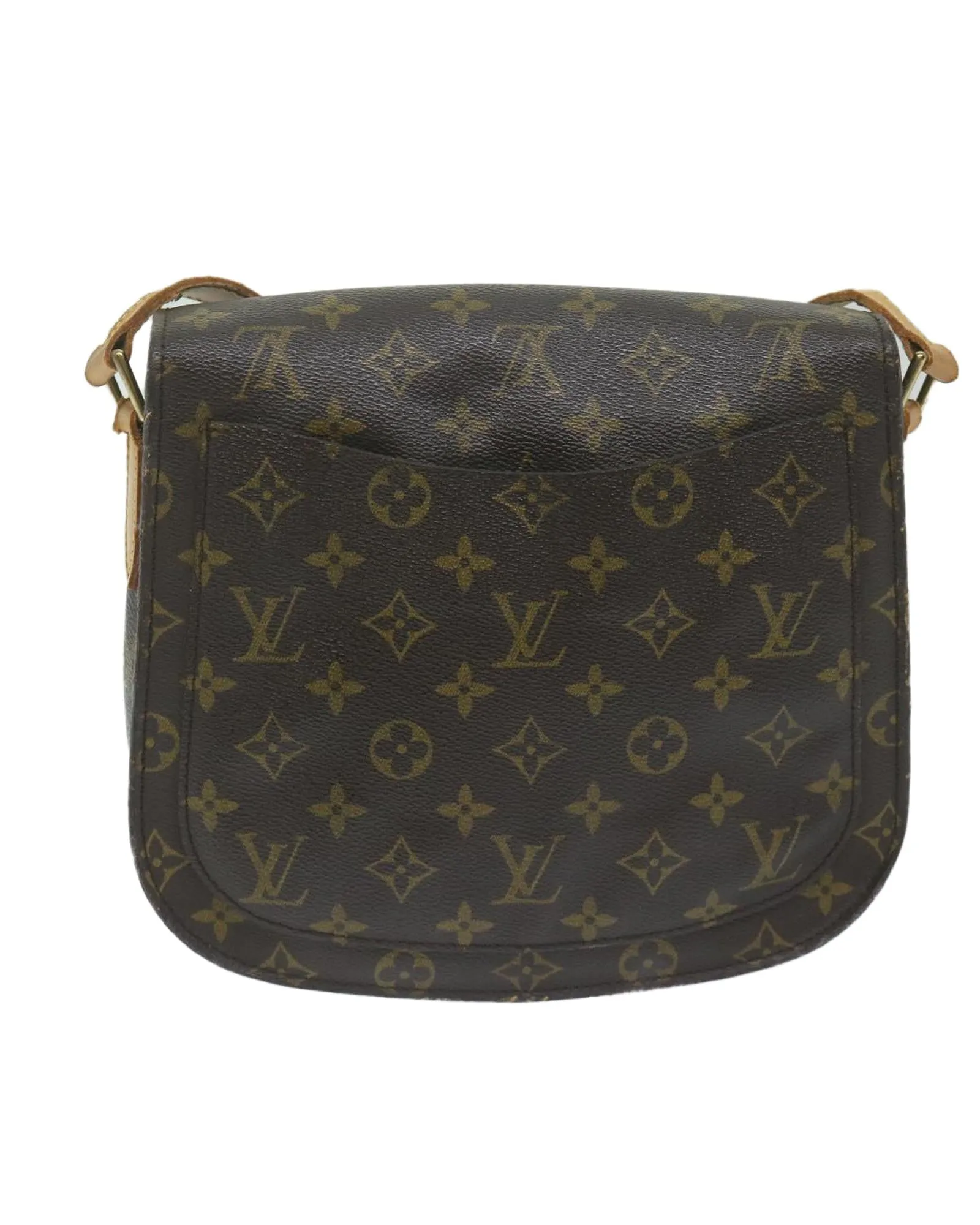 Authentic Monogram Shoulder Bag with Adjustable Strap