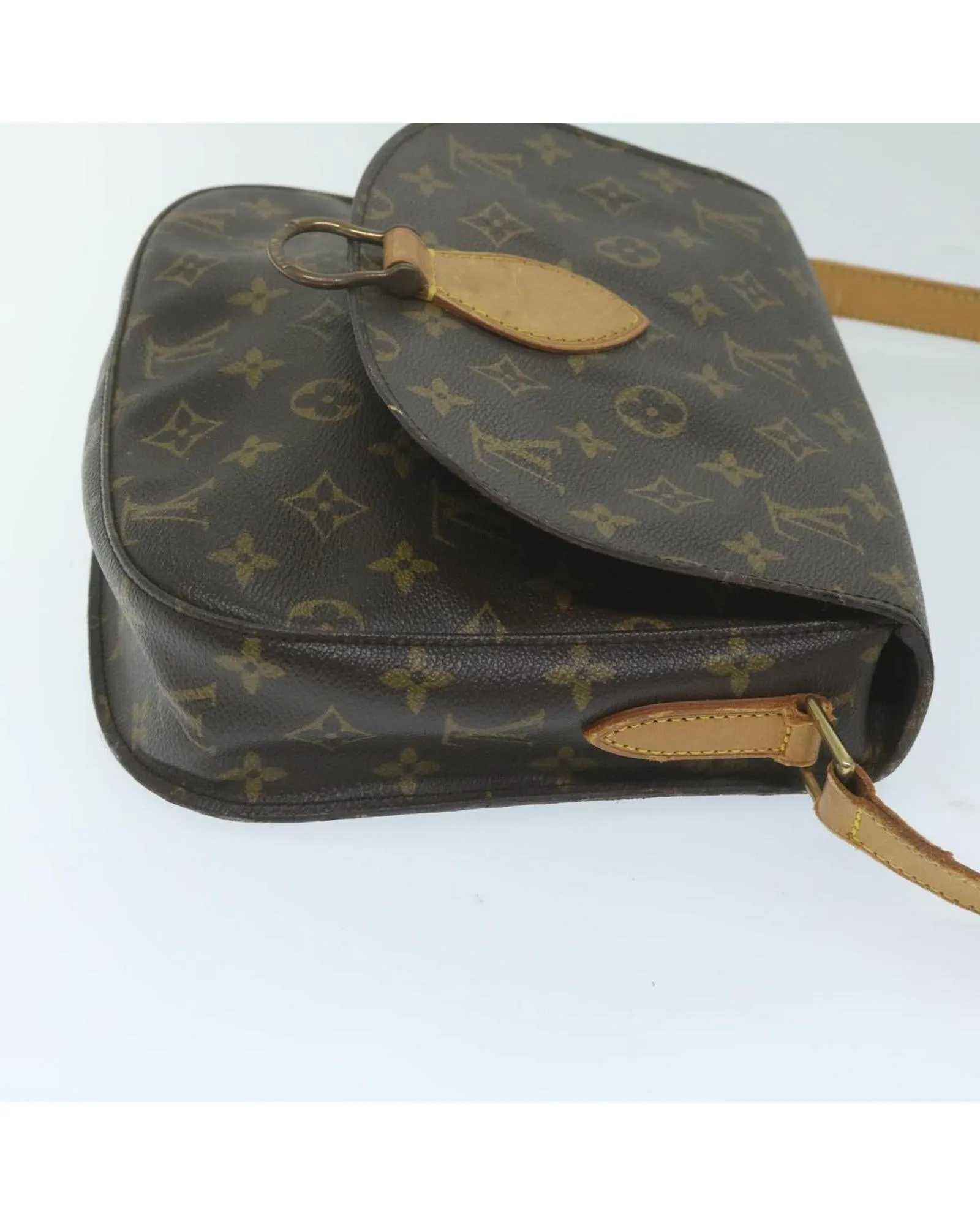 Authentic Monogram Shoulder Bag with Adjustable Strap