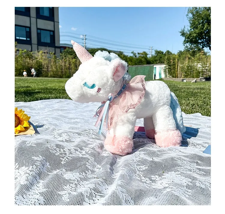 Ballerina Unicorn Plush Handbag