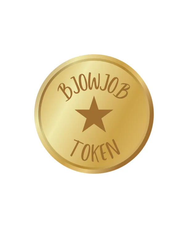 Blowjob Sexy Time Token in Gold