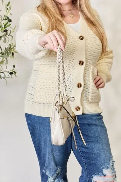 Braided Strap Shoulder Bag