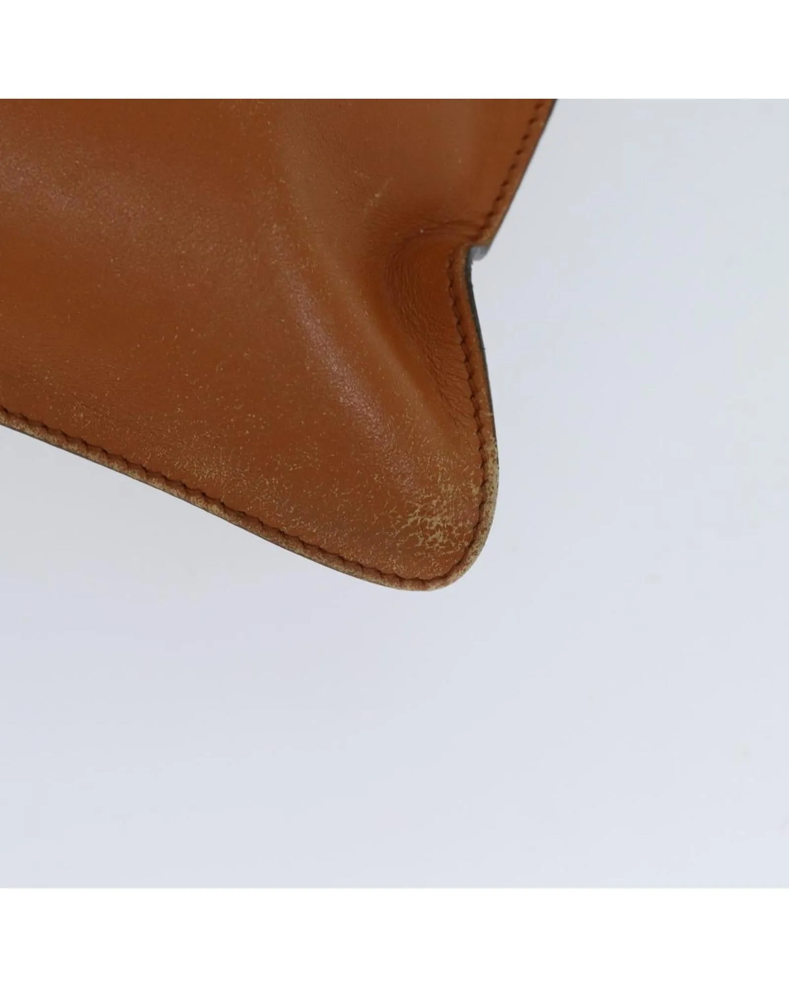 Brown Leather Prada Shoulder Bag