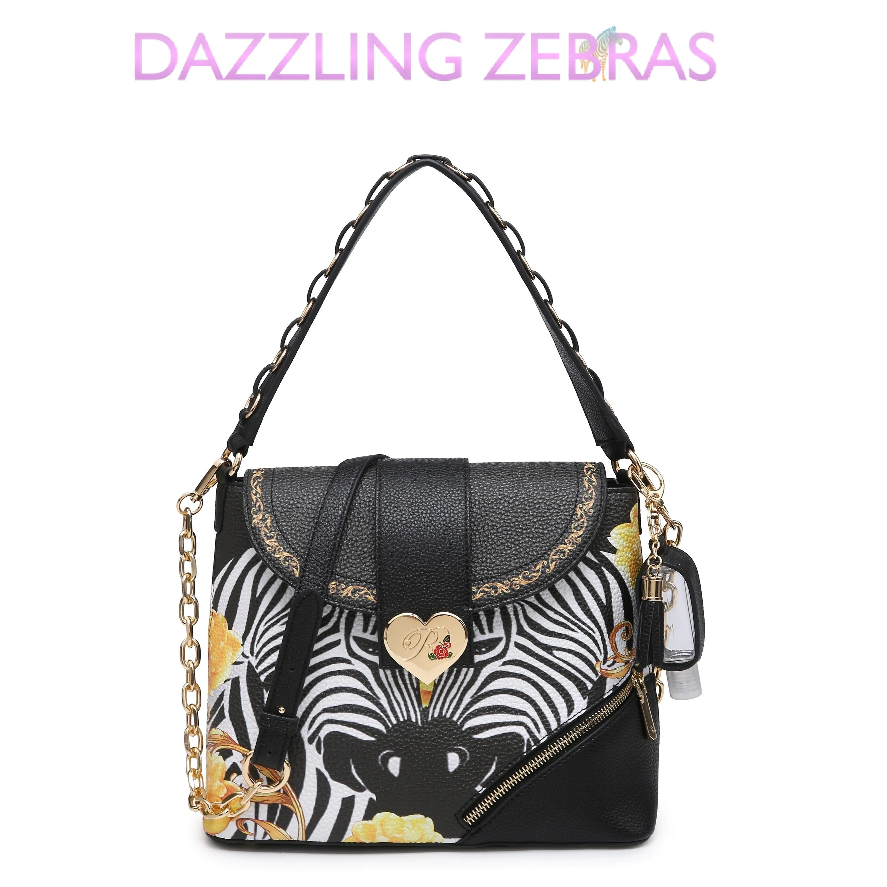 BSM-Art Dazzling Zebras Bag Set