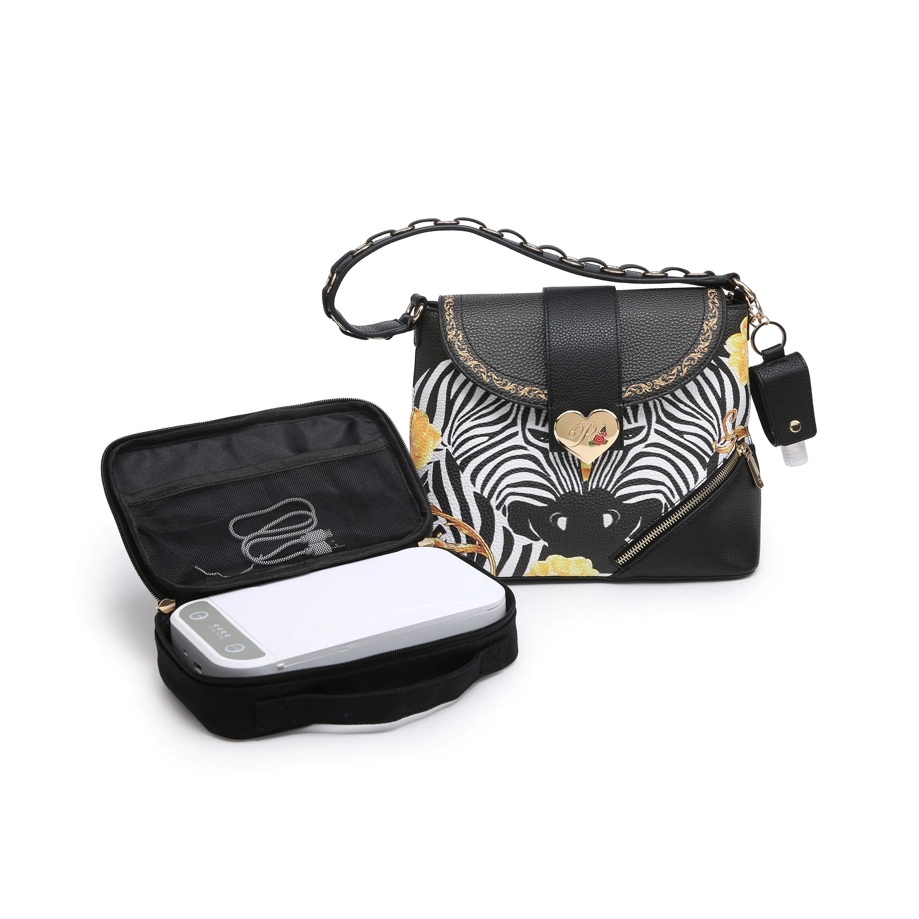 BSM-Art Dazzling Zebras Bag Set