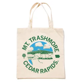 Cedar Rapids Mt. Trashmore Illustration Tote Bag