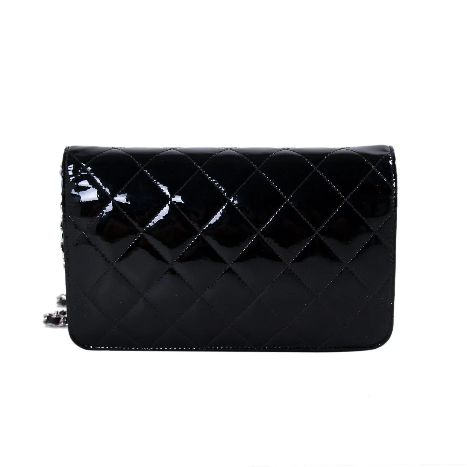 Chanel Patent Leather Wallet on Chain