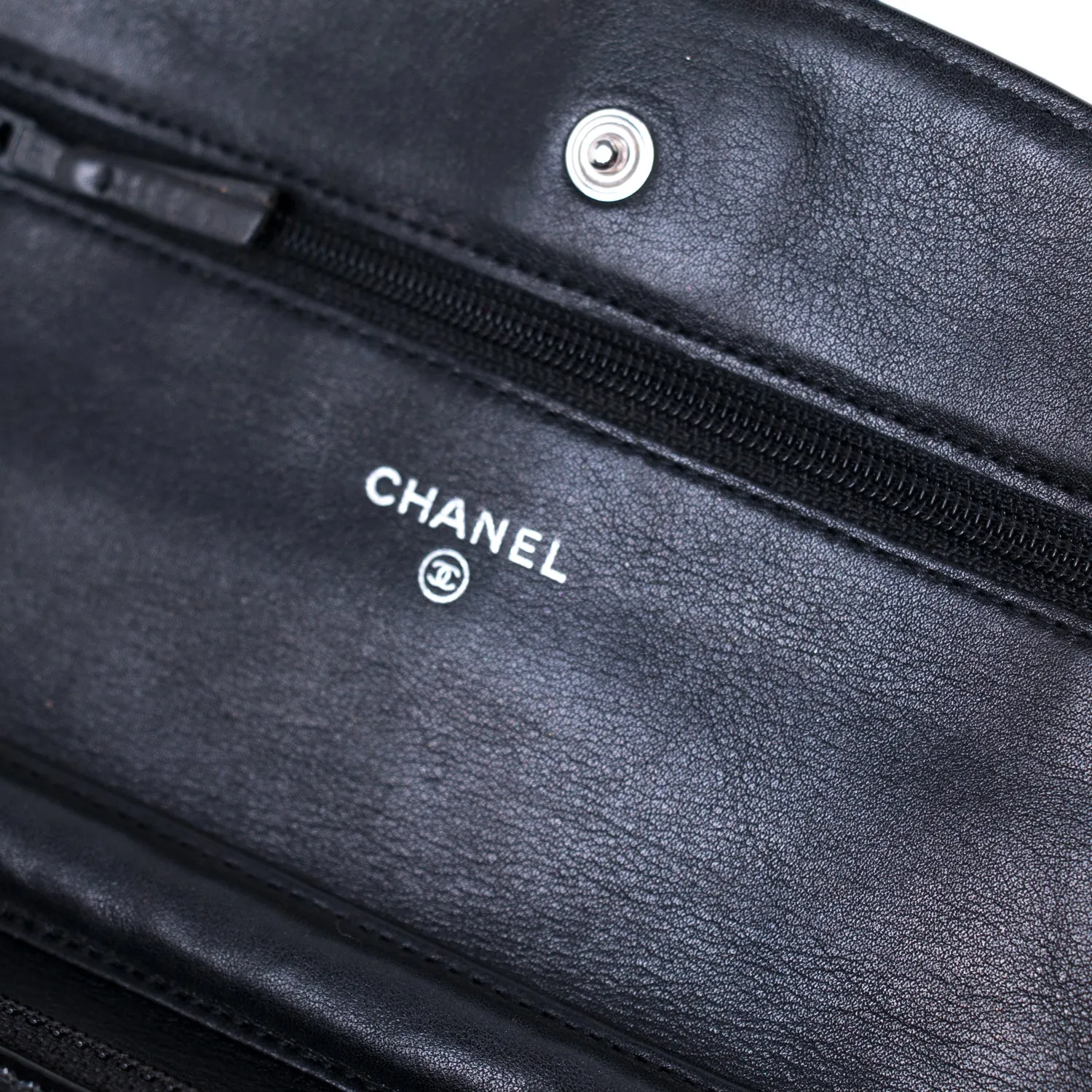 Chanel Patent Leather Wallet on Chain