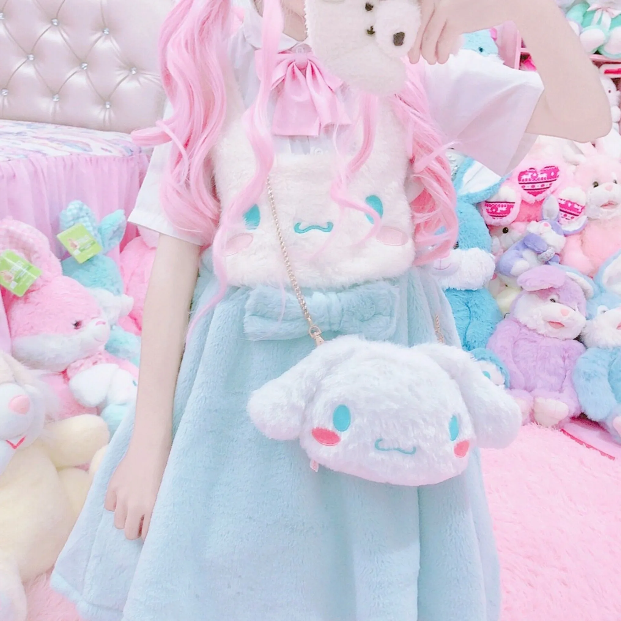 Cinna Bunny Plush Bag