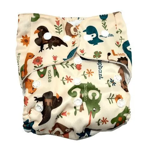 Combo of 5 Reusable Diapers - Option L