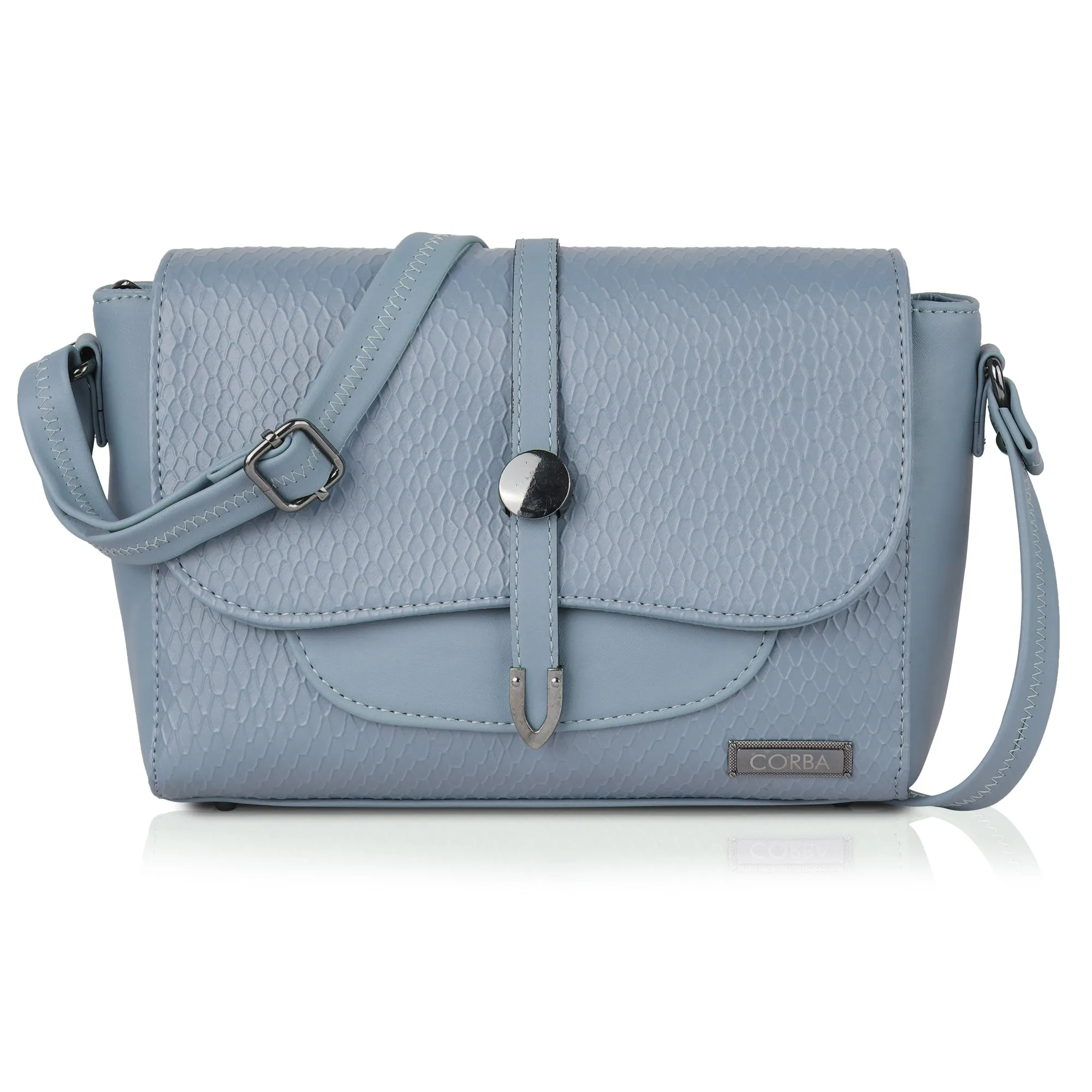 Corba Stylish Sling Bag Blue