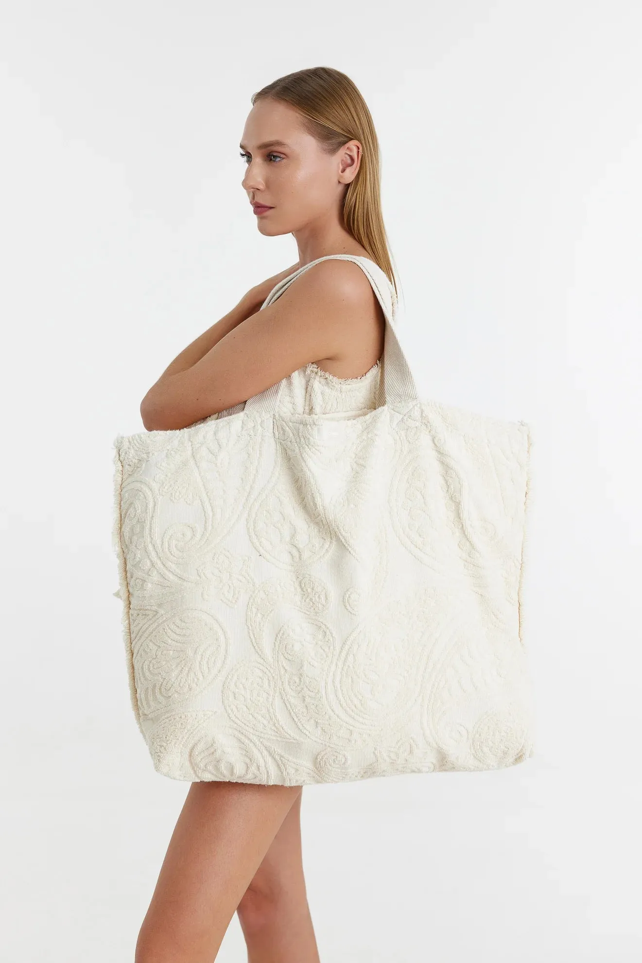 Devotion Twins Klelia Bag in Off White