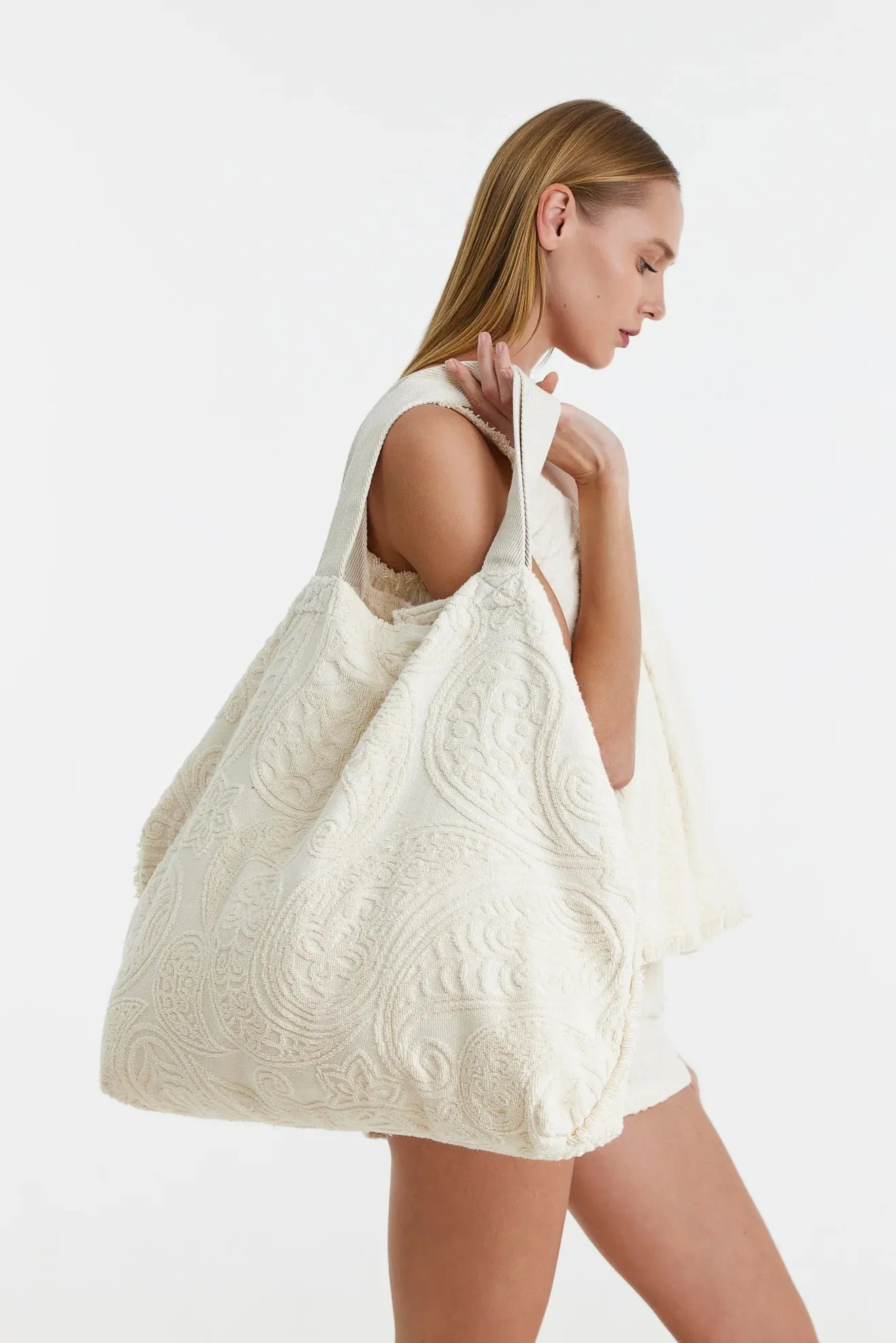 Devotion Twins Klelia Bag in Off White