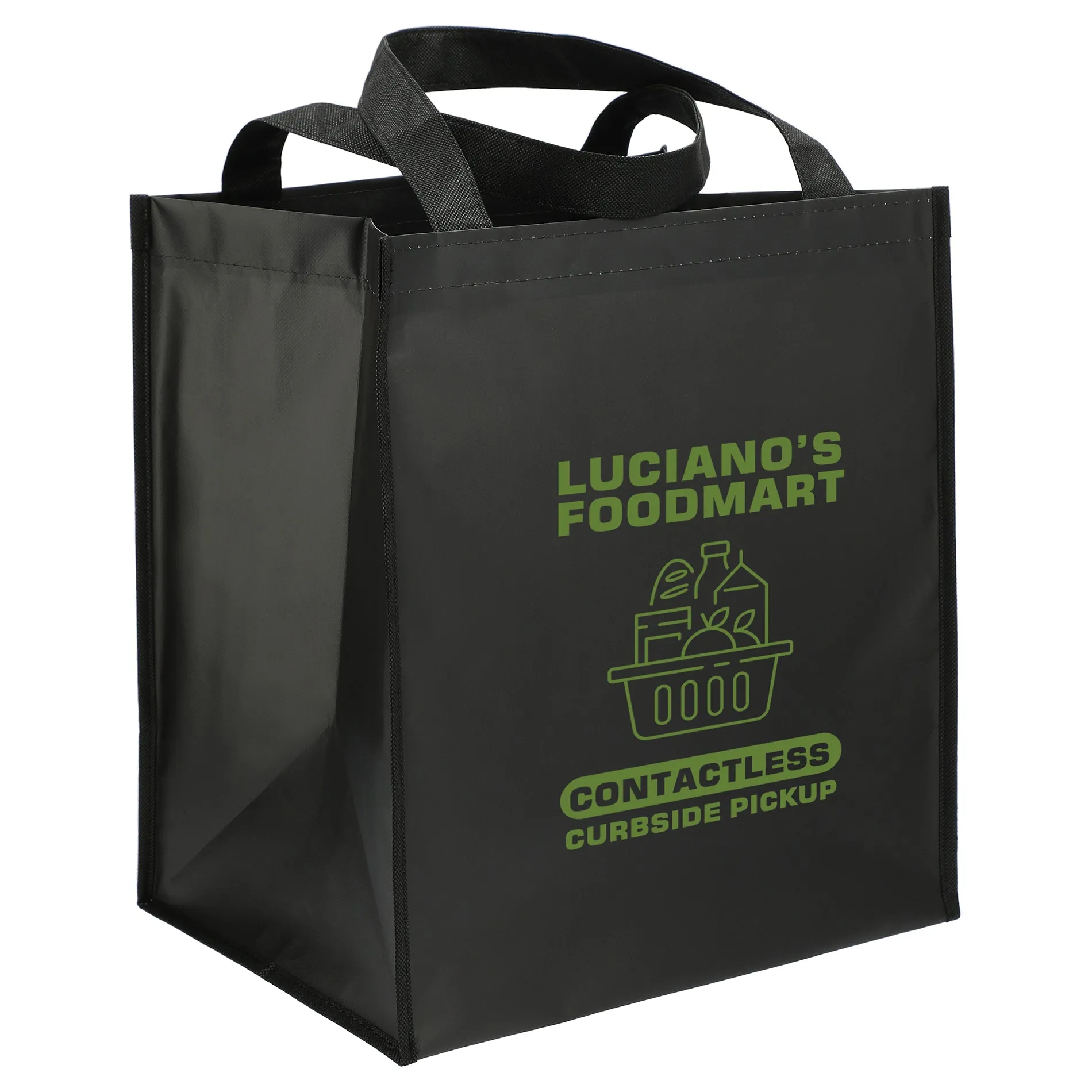 Double Laminated Wipeable Grocery Tote