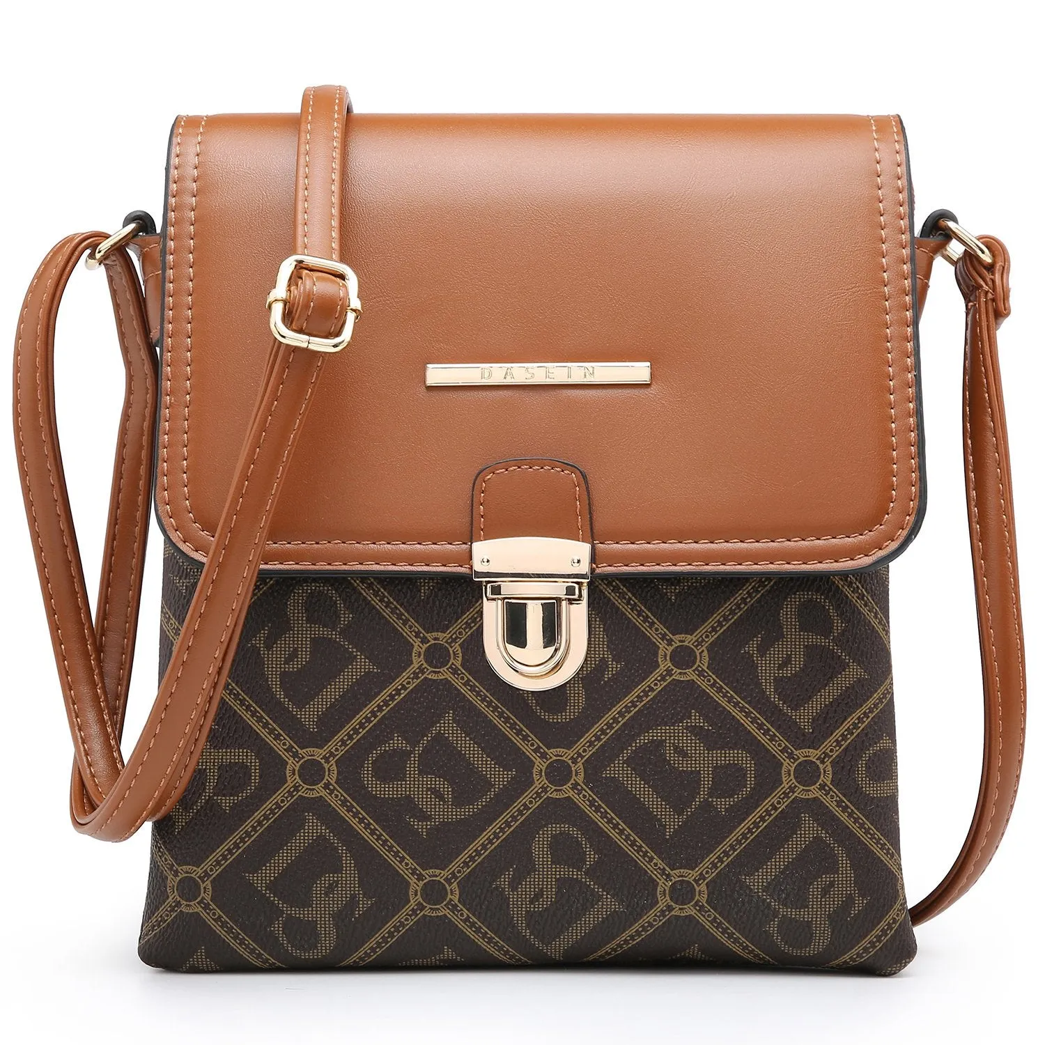 Fashion Monogram Flap Crossbody Bag