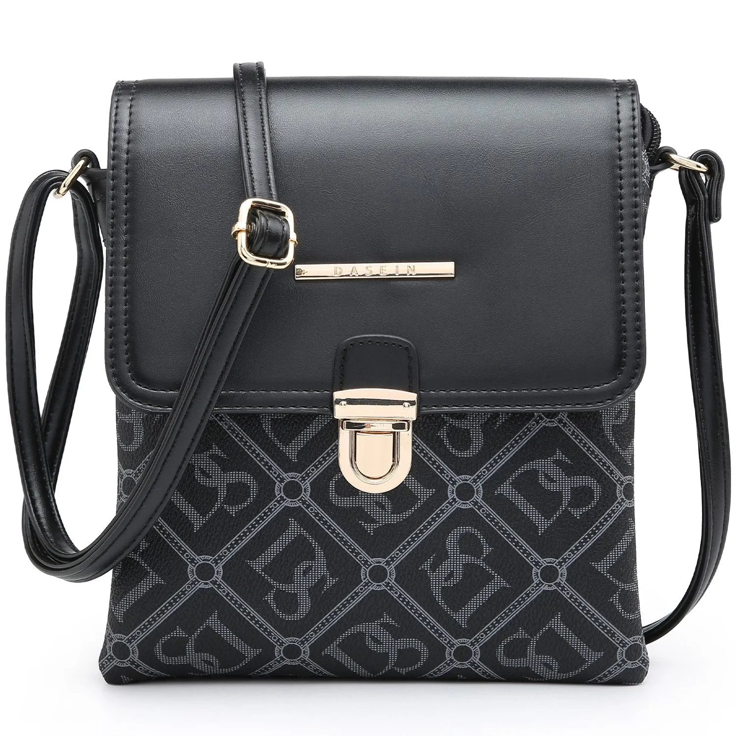 Fashion Monogram Flap Crossbody Bag