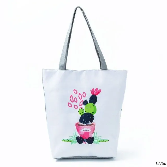 Flowers Panda Handbag