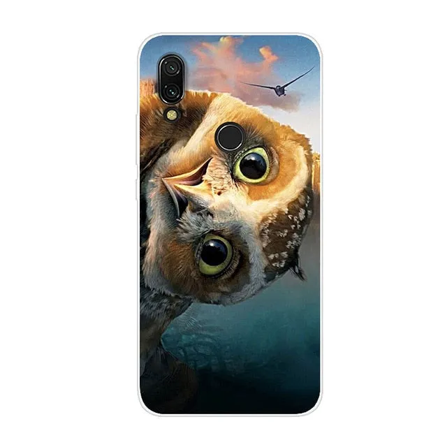 For Xiaomi Redmi 7 Case 6.26'' Soft Silicone TPU Back Cases For Xiaomi Redmi 7 Case Redmi7 Phone Cover Coque Funda On Redmi 7 Y3