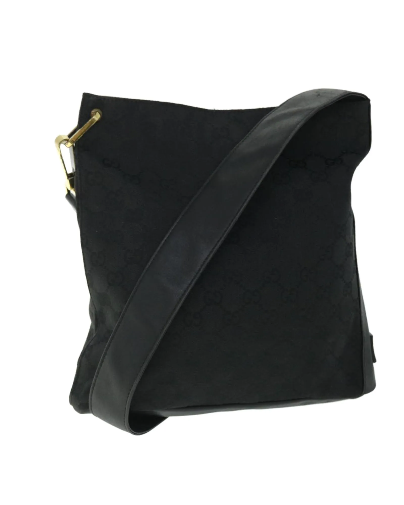 GG Canvas Shoulder Bag with Shoulder Drop - Italian Made