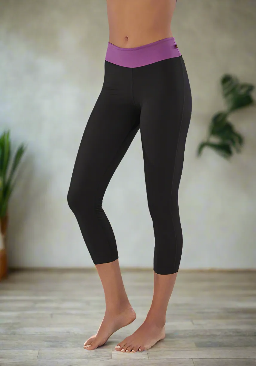 High Density Bamboo Yoga Capri