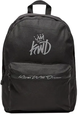 Kings Will Dream Accessories Plovar Backpack Black Silver