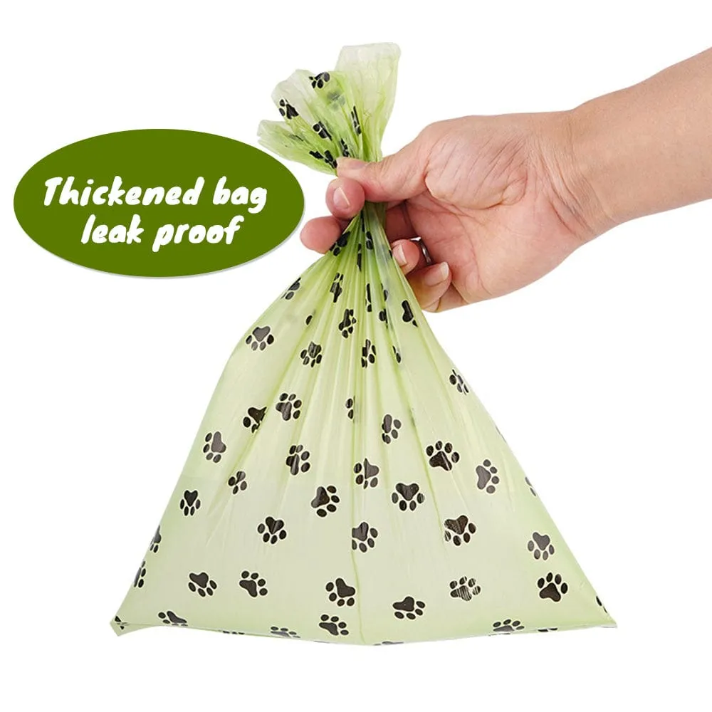 LIVINGTODAY 60 Biodegradable Unscented Pet Dog Poop Waste Bags