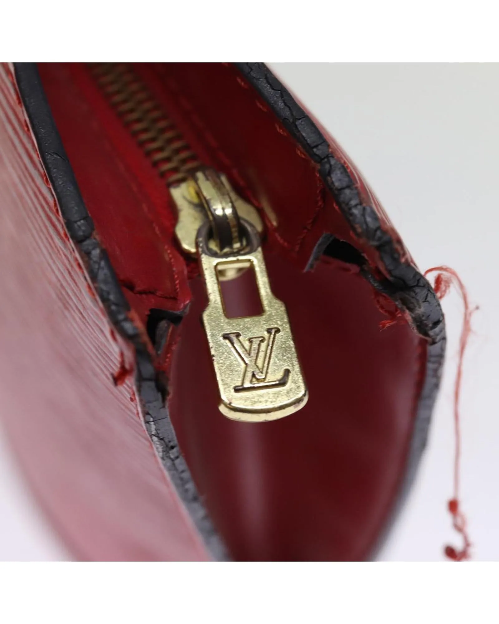 Louis Vuitton Epi Alma PM Red Shoulder Bag