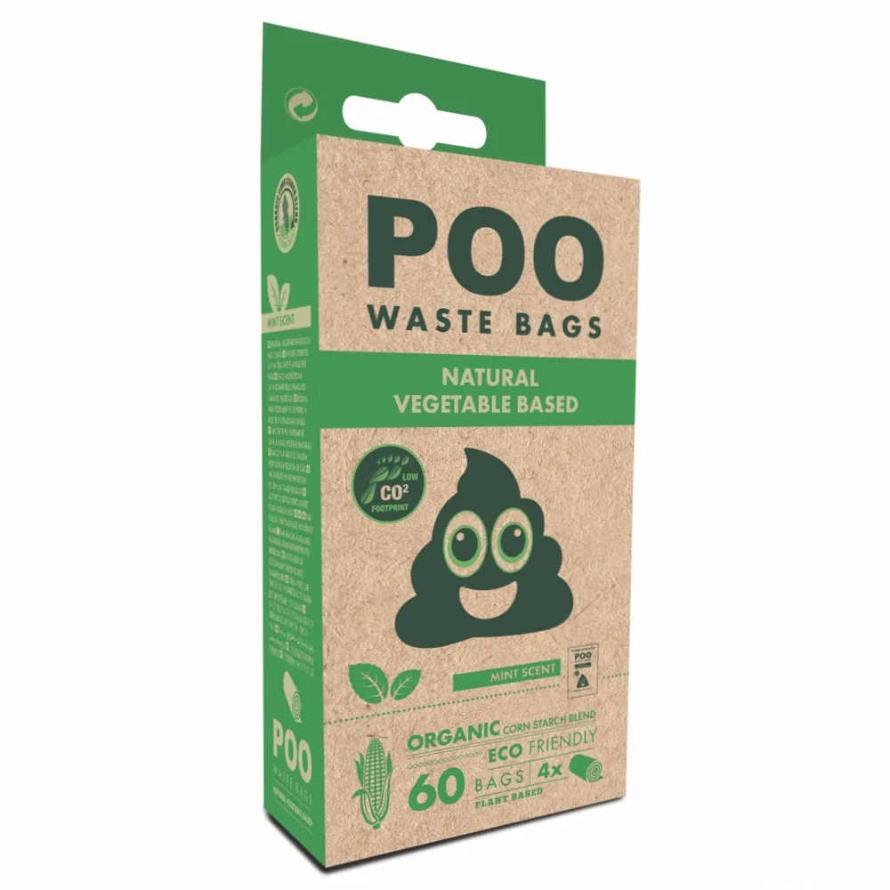 M-Pets Poo Eco-Friendly Dog Waste Bags (Mint Scented)