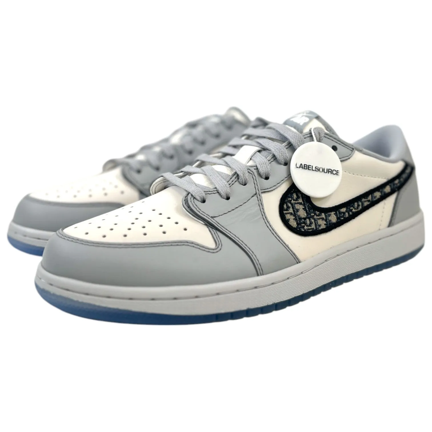 Men's X Air Jordan 1 Low Low Trainers White Size EU 43 / UK 9