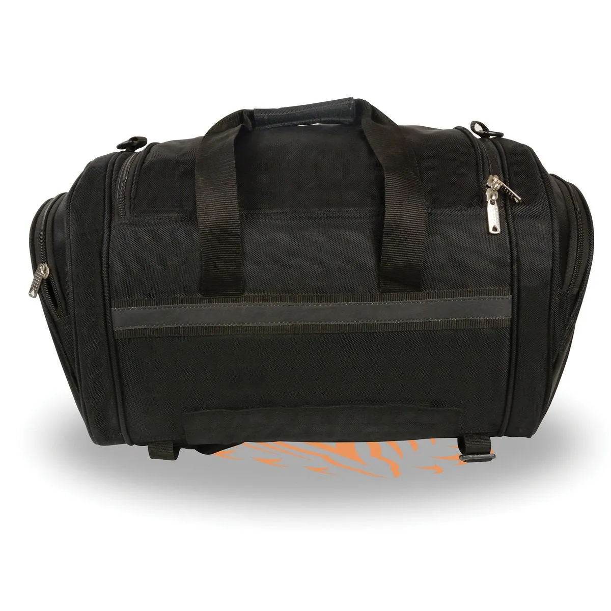 Milwaukee Leather MP8117 Large  Black Textile Duffle Style Roll Bag