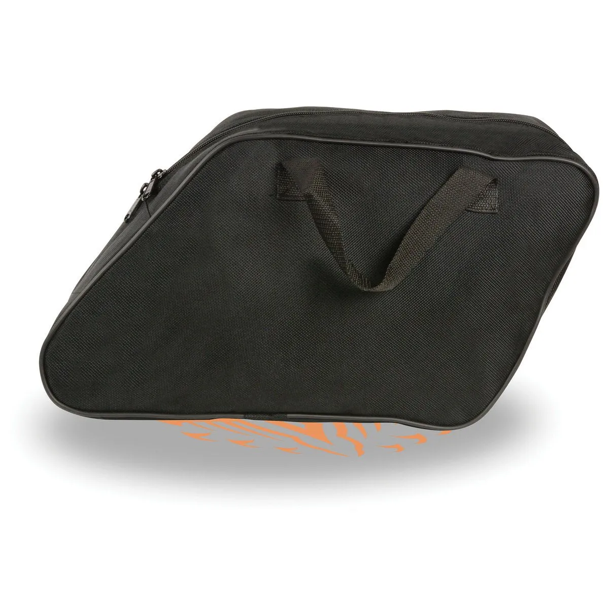 Milwaukee Leather MP8150 Black Textile Slant Saddlebags Inside Liner