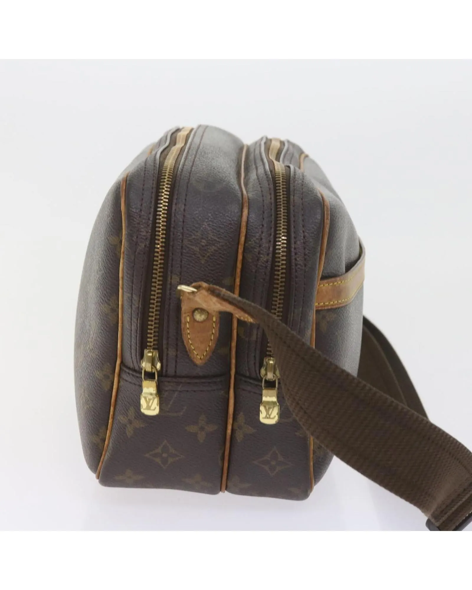 Monogram Canvas Reporter Shoulder Bag