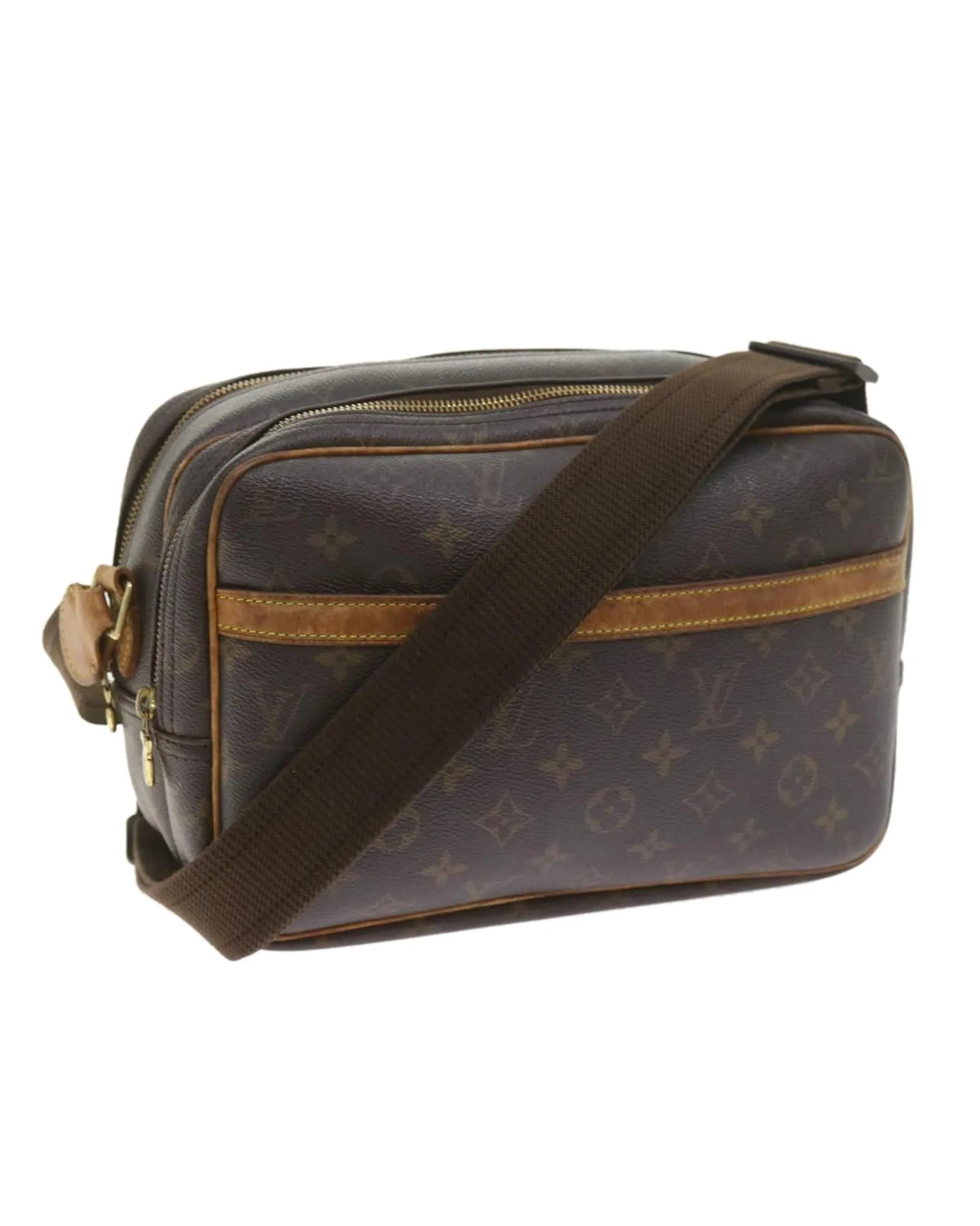 Monogram Canvas Reporter Shoulder Bag