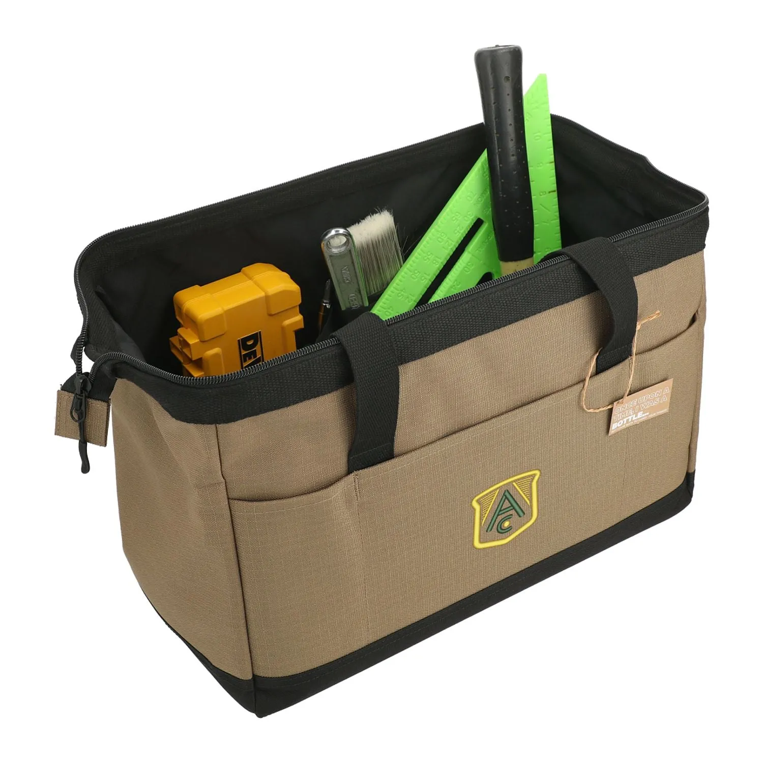 NBN Recycled Utility Zippered Tool Tote