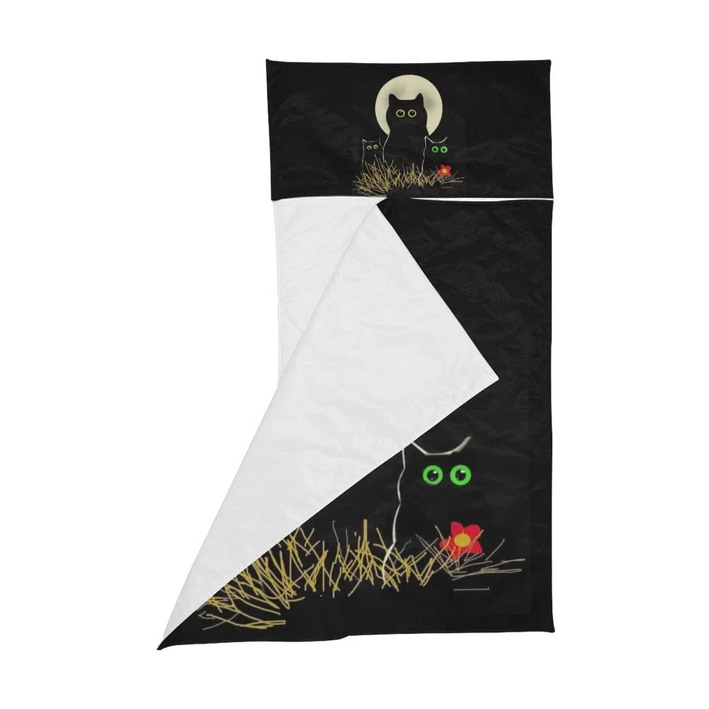 Night Cats Kid's Sleeping Bag