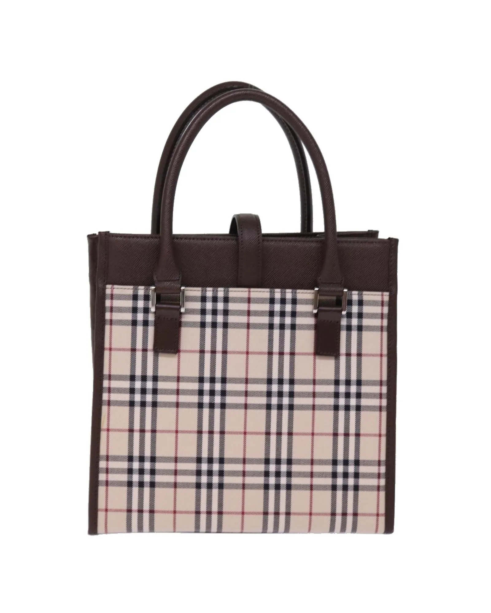 Nova Check Nylon Canvas Hand Bag