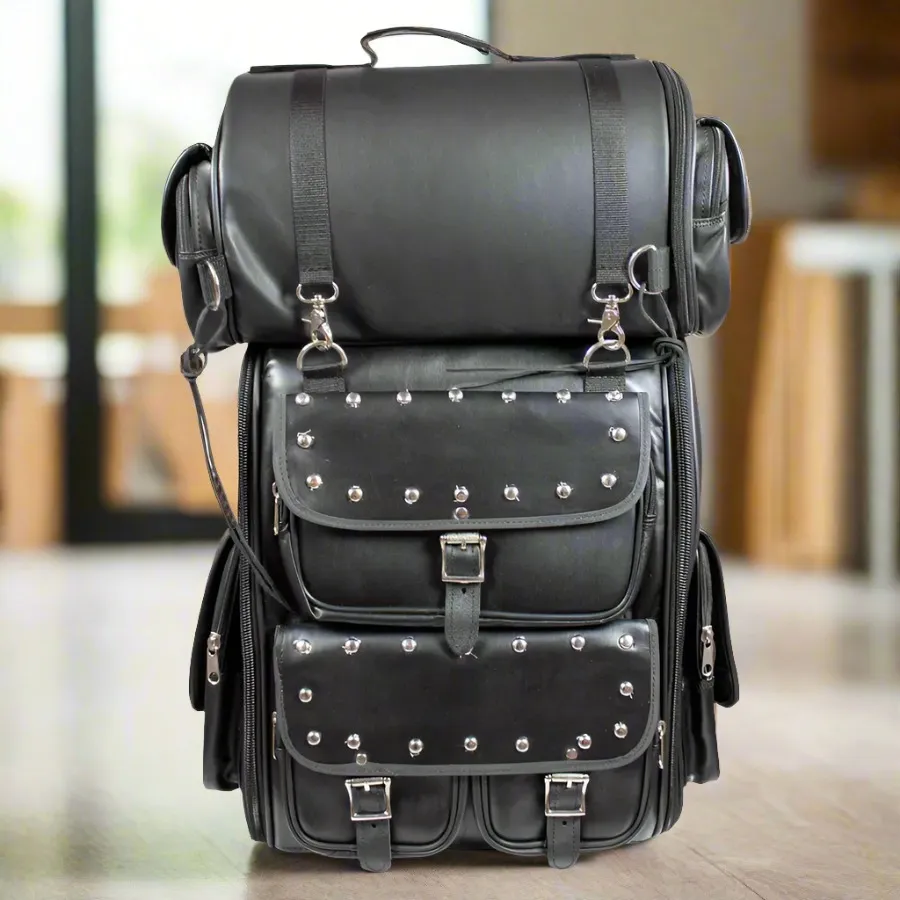 Open Road Stud Accent Shelf Touring Bag