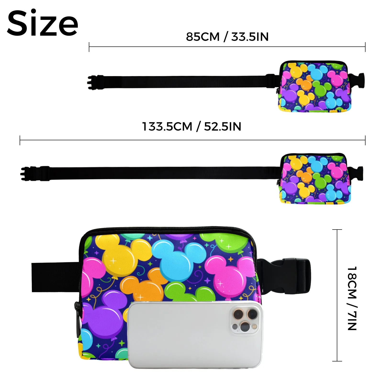 Park Balloons Belt Bag