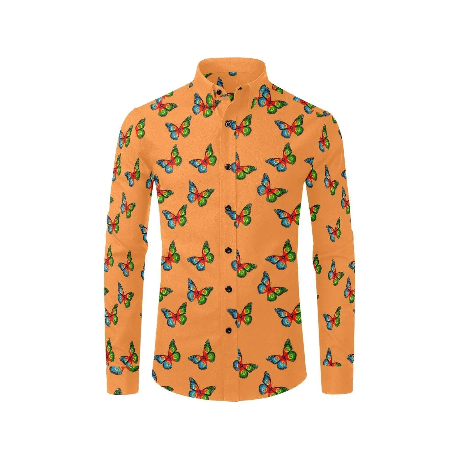 Print Casual Dress Shirt