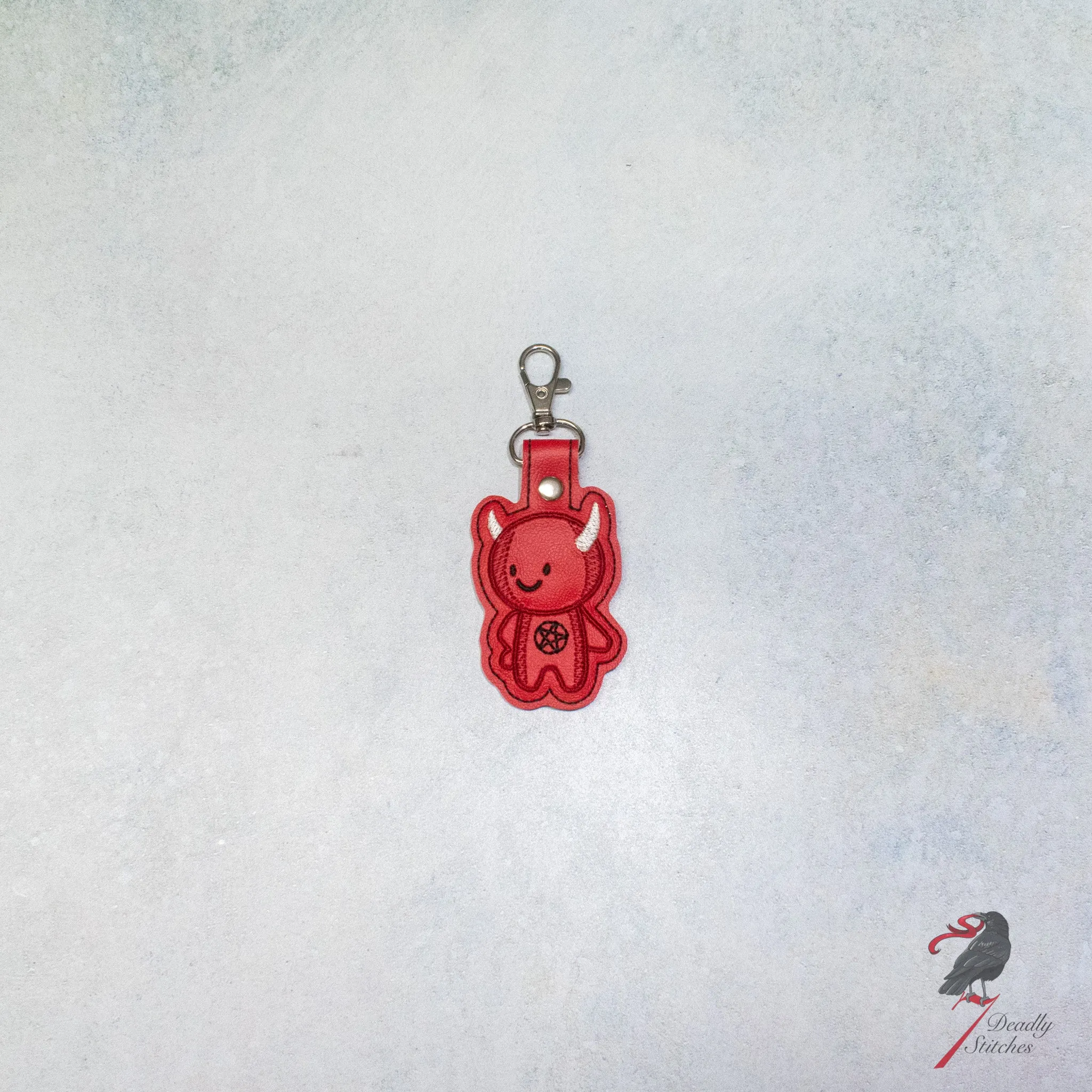 Red Devil Keychain