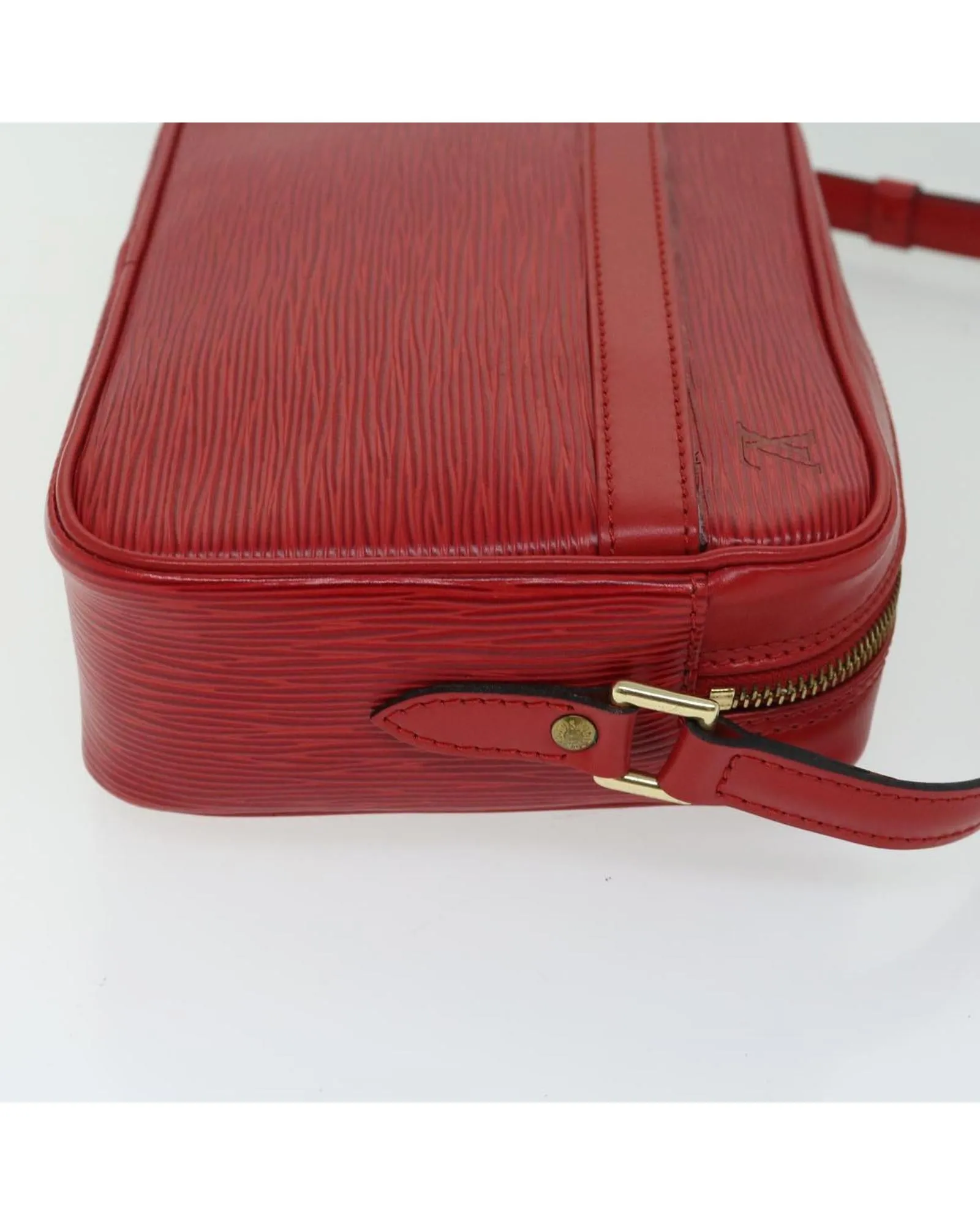 Red Epi Shoulder Bag with Authenticity Certificate