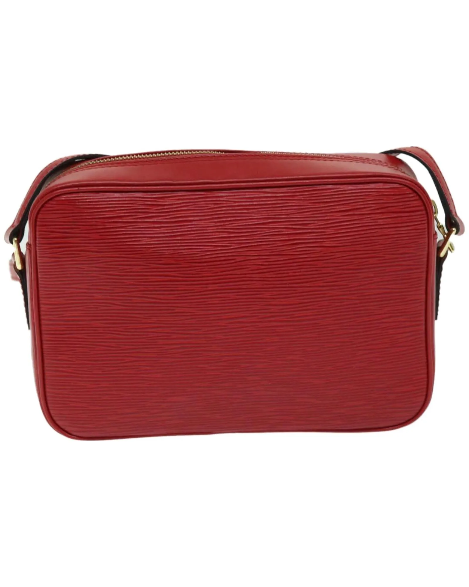 Red Epi Shoulder Bag with Authenticity Certificate