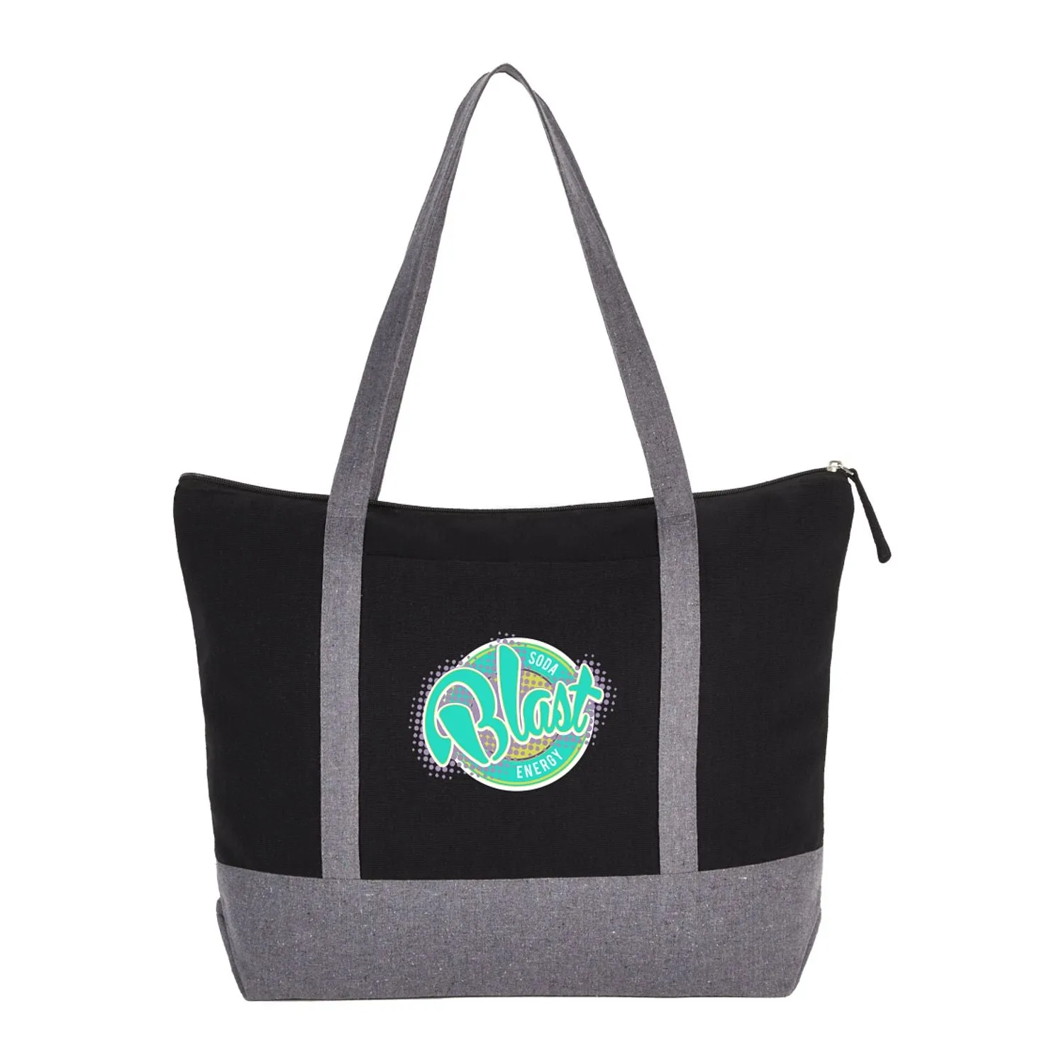 Repose 10oz Recycled Cotton Zippered Tote