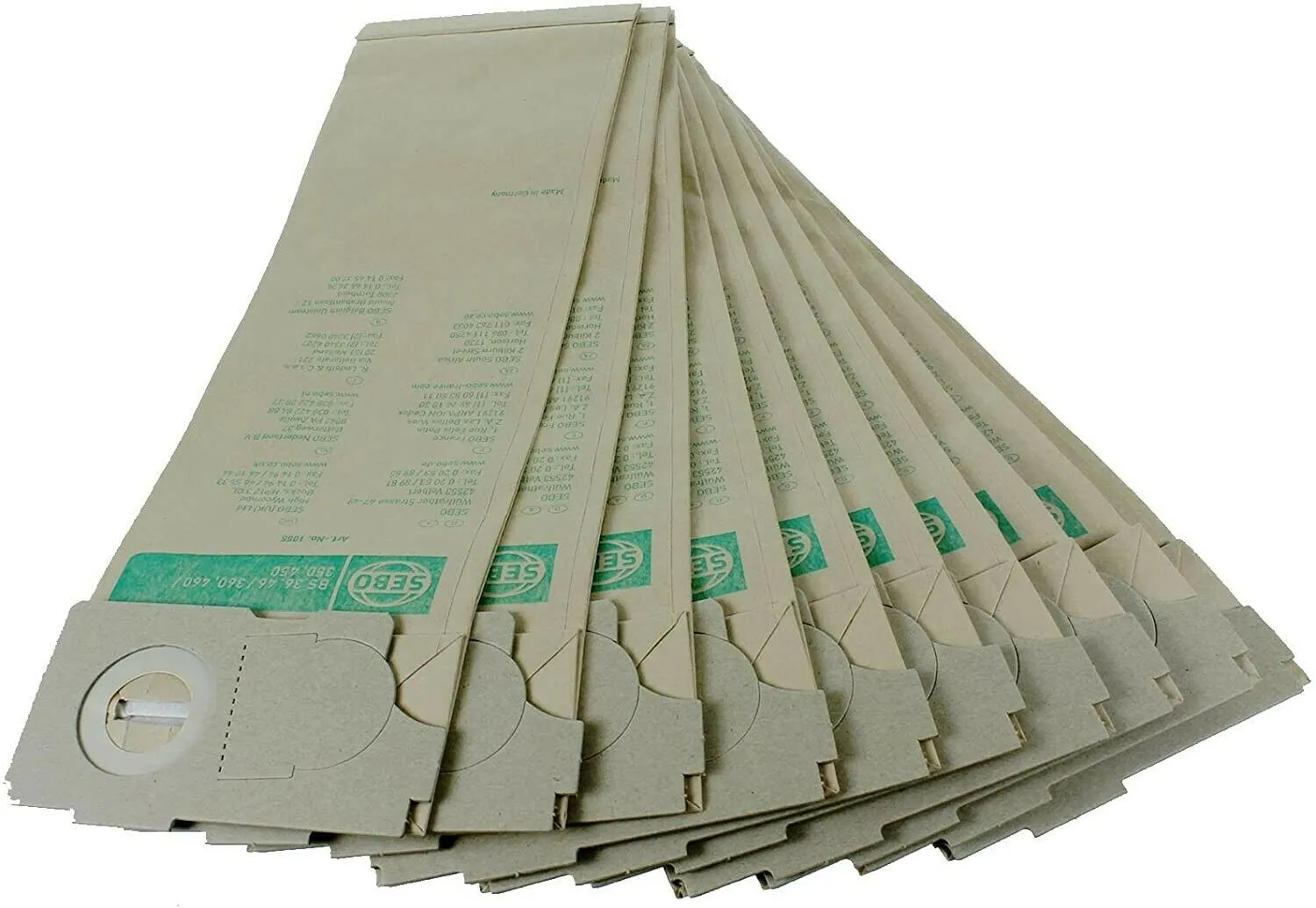 Sebo Vacuum Bags 1055 (10 Pack)