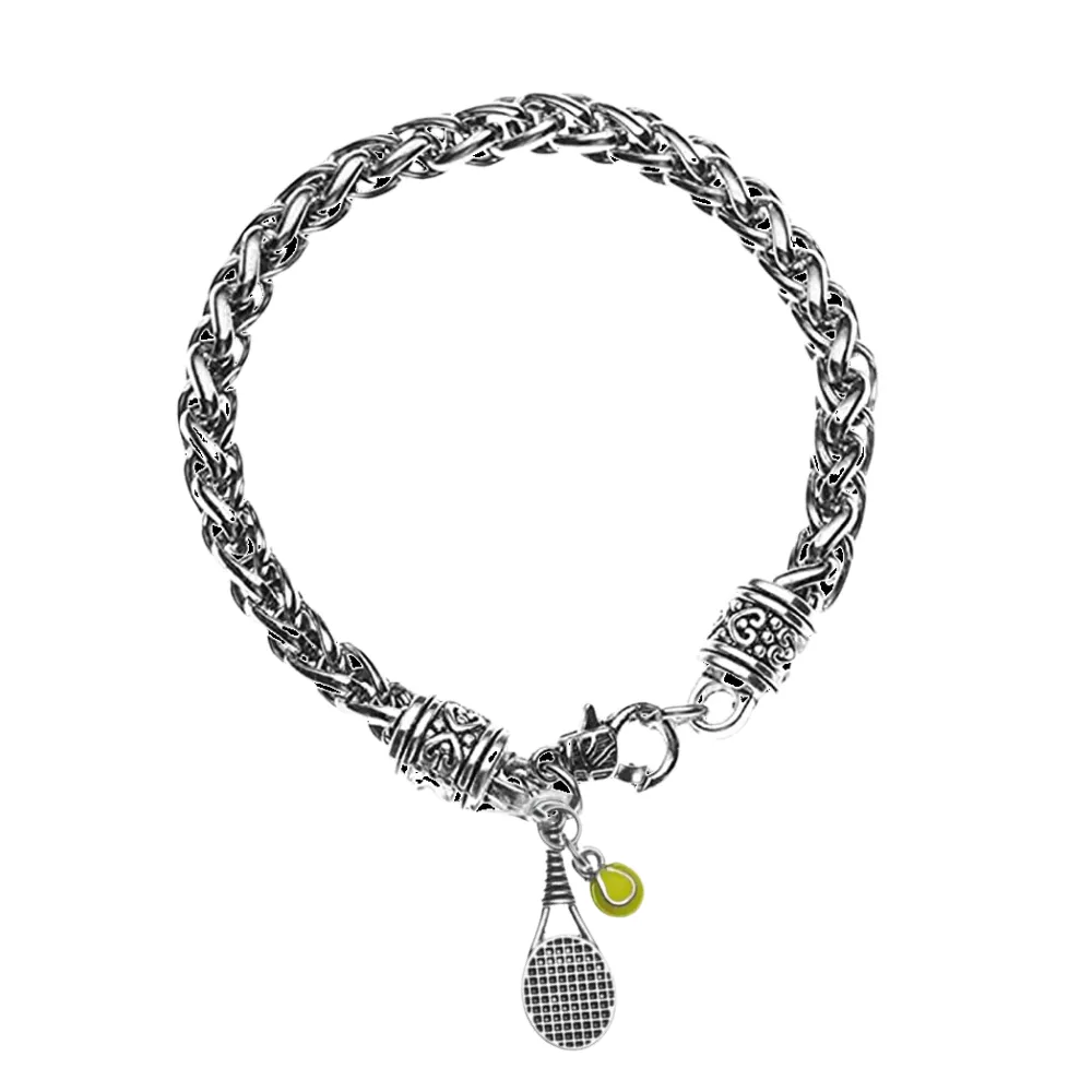 Silver Tennis Rope Bracelet