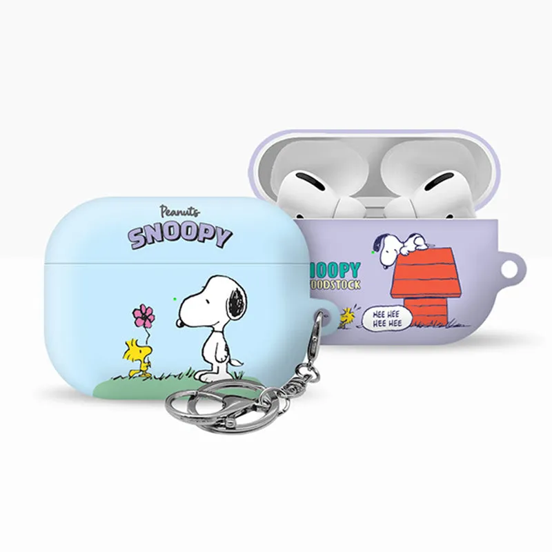 Snoopy Slim Hard Apple AirPods Case Cover