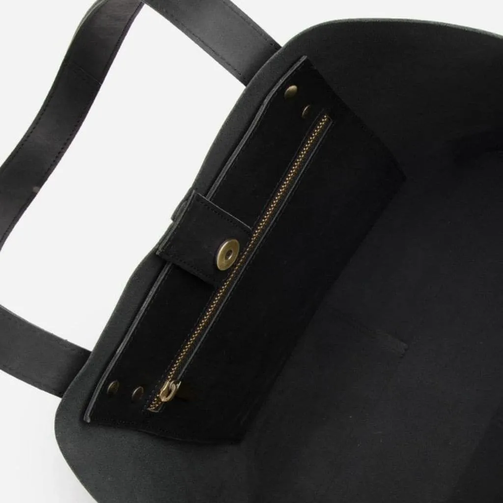 Stitch & Hide Emma Tote Bag Black