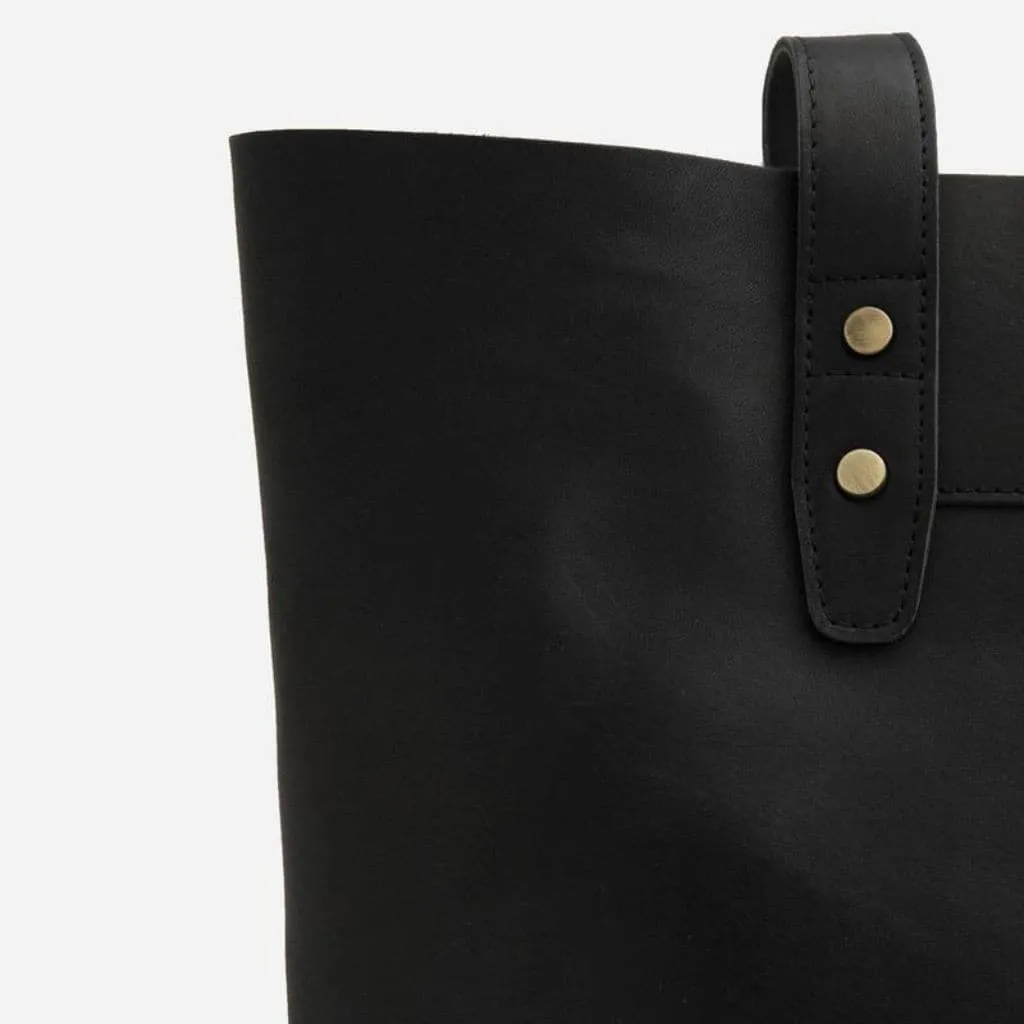 Stitch & Hide Emma Tote Bag Black